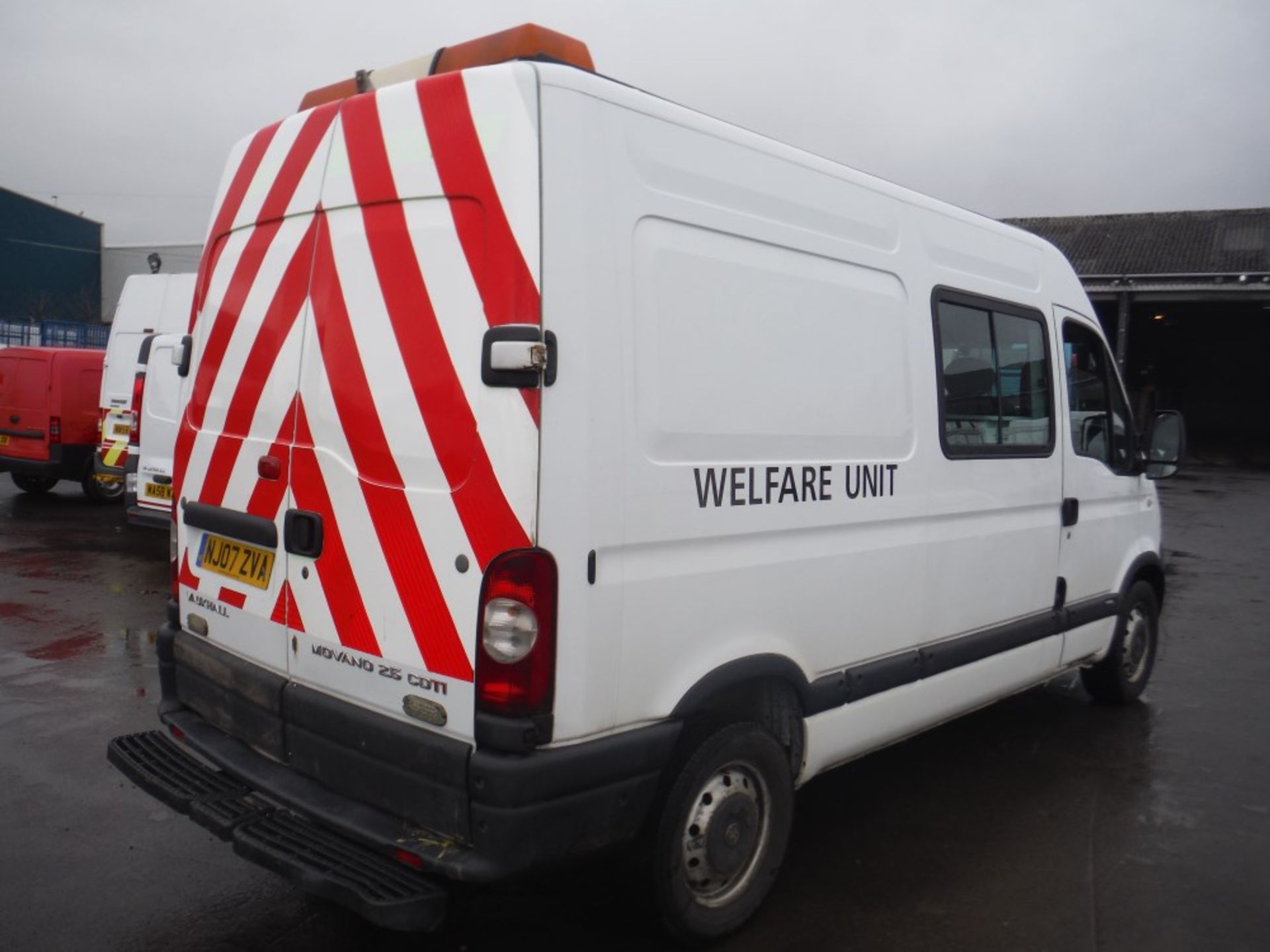 07 reg VAUXHALL MOVANO 3500 CDTI WELFARE BUS, 1ST REG 08/07, TEST 08/15, 173327M, V5 HERE, 3 - Image 4 of 5