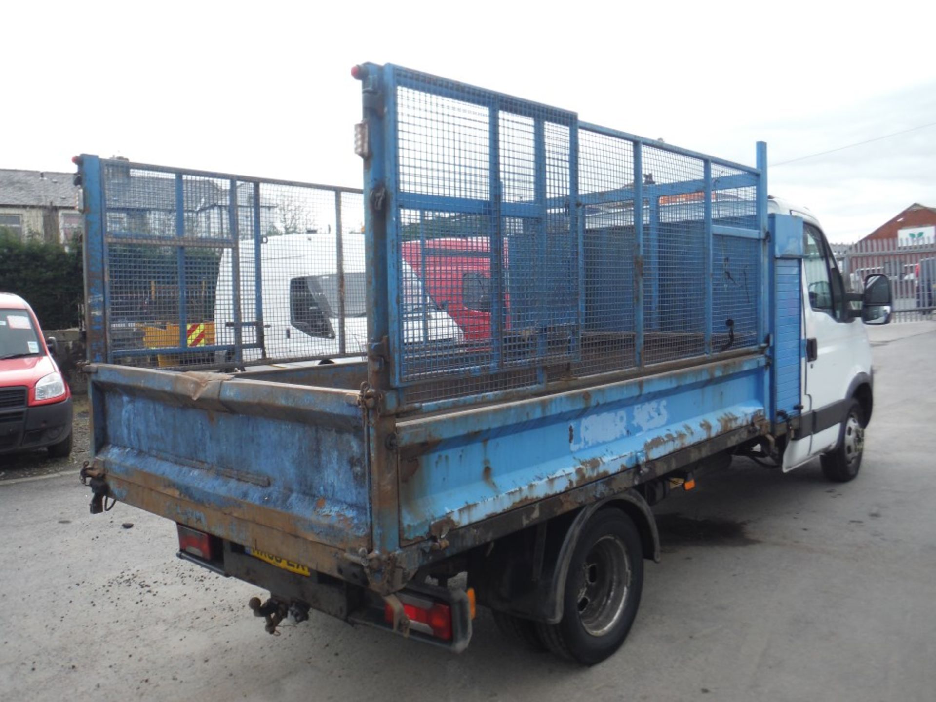 58 reg IVECO DAILY 50C15 CAGED TIPPER, 1ST REG 10/08, TEST 06/15, 141129M, V5 HERE, 1 OWNER FROM NEW - Image 4 of 5