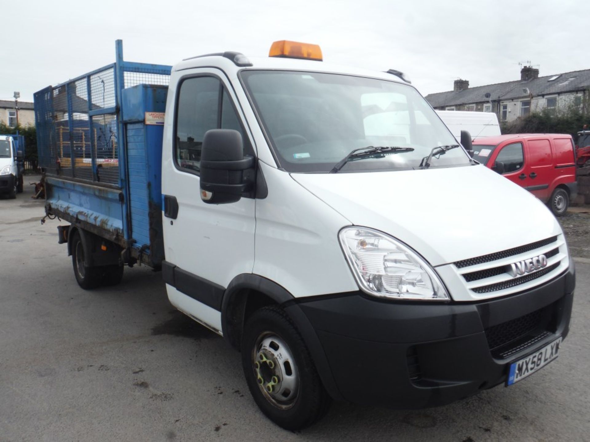 58 reg IVECO DAILY 50C15 CAGED TIPPER, 1ST REG 10/08, TEST 06/15, 141129M, V5 HERE, 1 OWNER FROM NEW