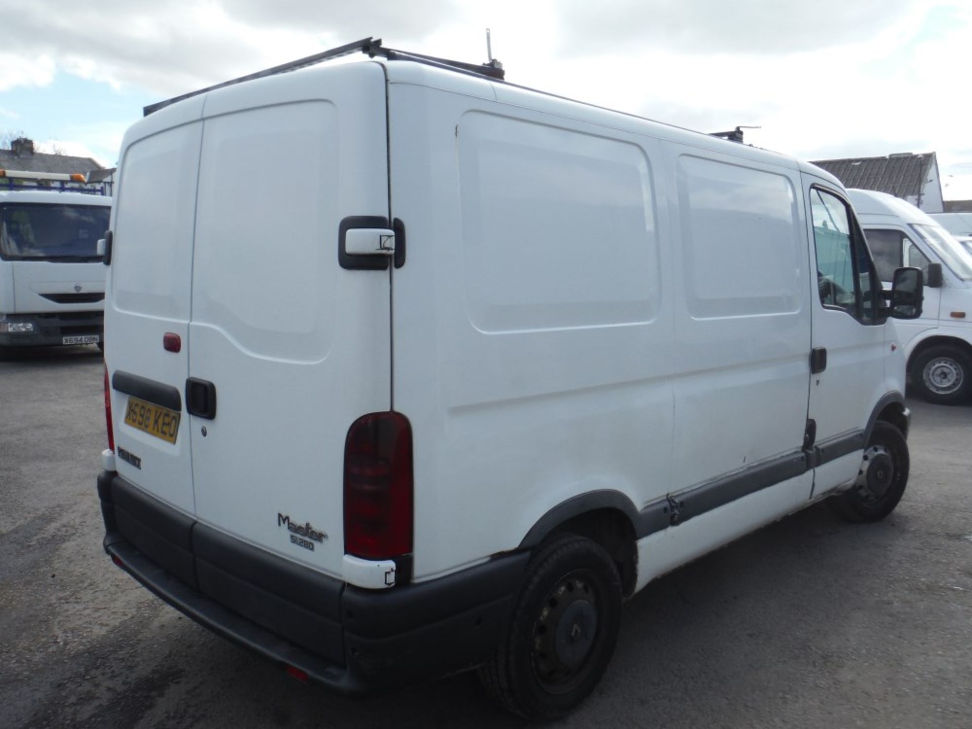 X reg RENAULT MASTER SL28 DCI, 1ST REG 11/00, TEST 12/15, 163962M, V5 HERE, 1FORMER KEEPER [NO VAT] - Image 4 of 5