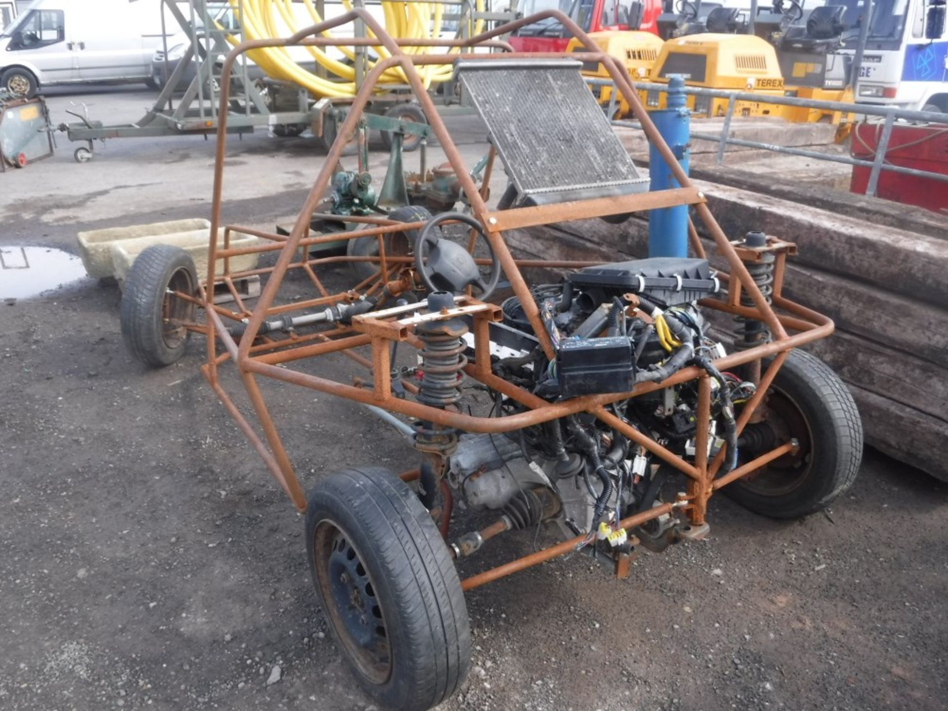 PROJECT BEACH BUGGY WITH NISSAN 16V PETROL ENGINE - NEEDS FINISHING [NO VAT] - Image 2 of 2