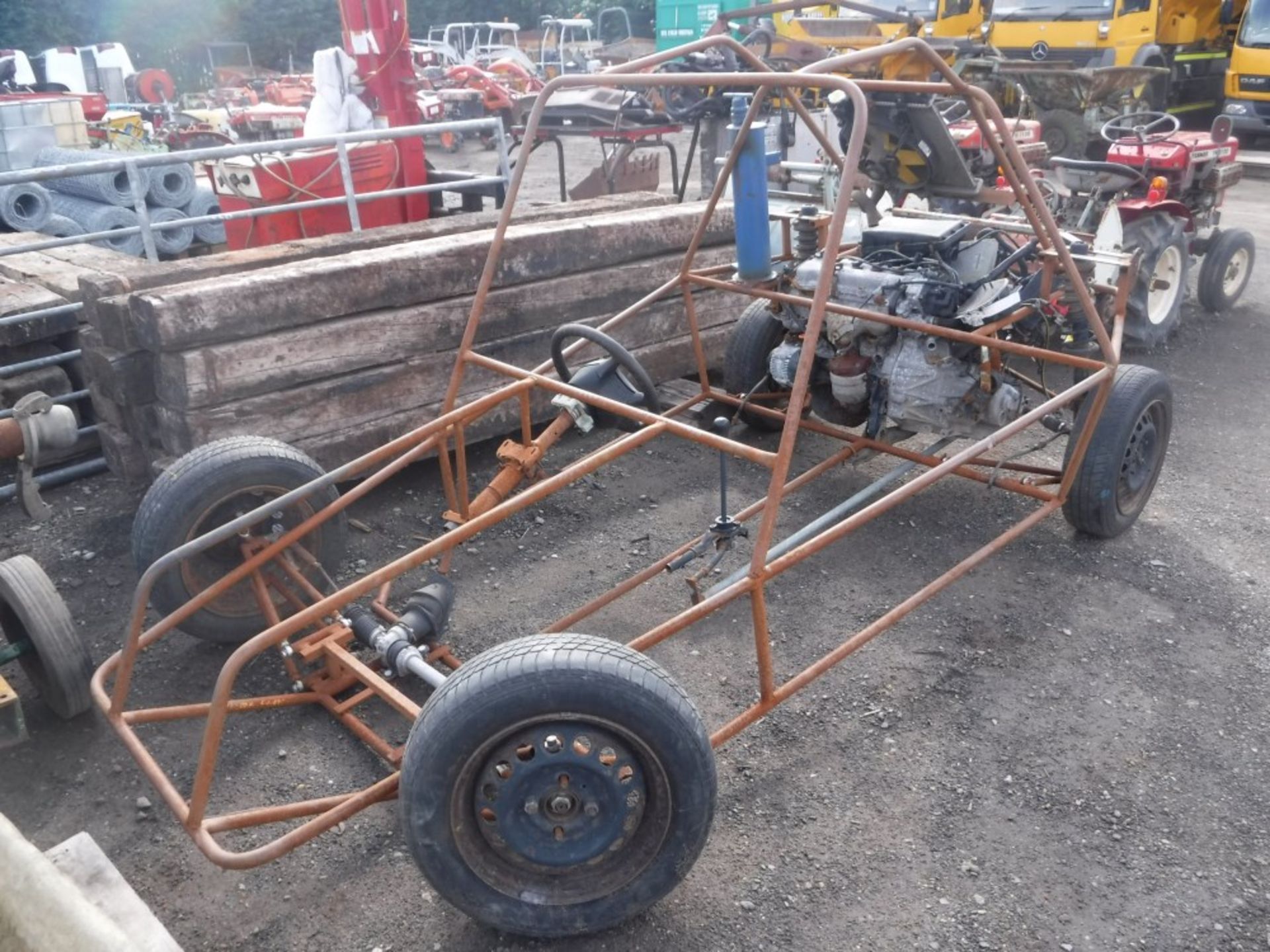 PROJECT BEACH BUGGY WITH NISSAN 16V PETROL ENGINE - NEEDS FINISHING [NO VAT]