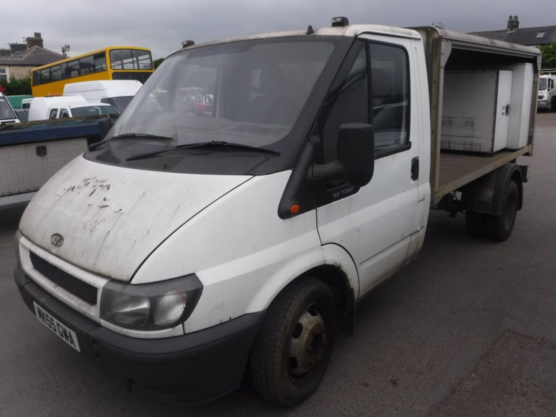 55 reg FORD TRANSIT 350 MWB TD MILKFLOAT, 1ST REG 09/05, 135921M, V5 HERE, 1 OWNER FROM NEW [+ VAT] - Image 2 of 5