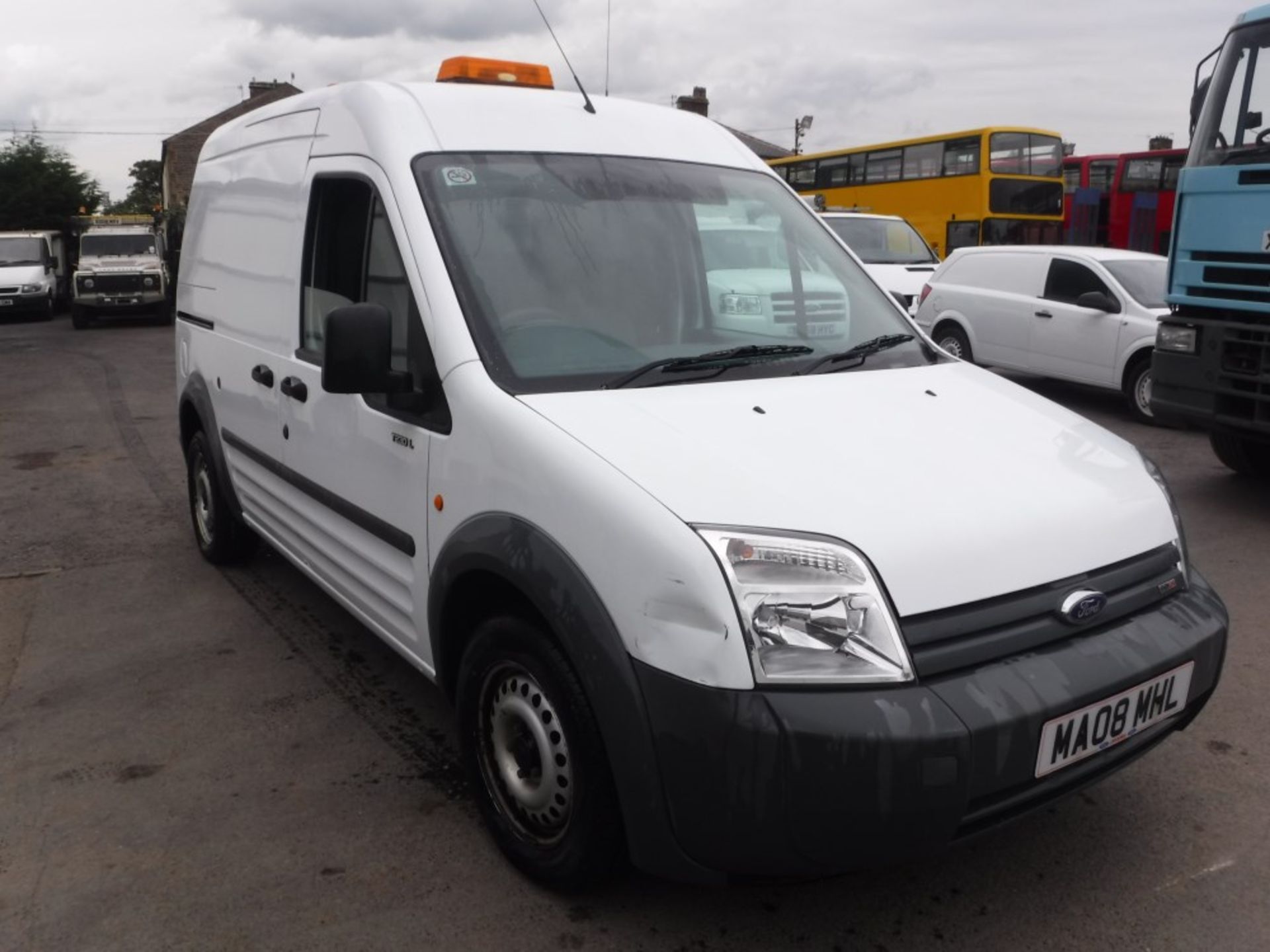 08 reg FORD TRANSIT CONNECT T230 L90, 1ST REG 04/08, TEST 04/16, 65349M, V5 HERE, 1 OWNER FROM
