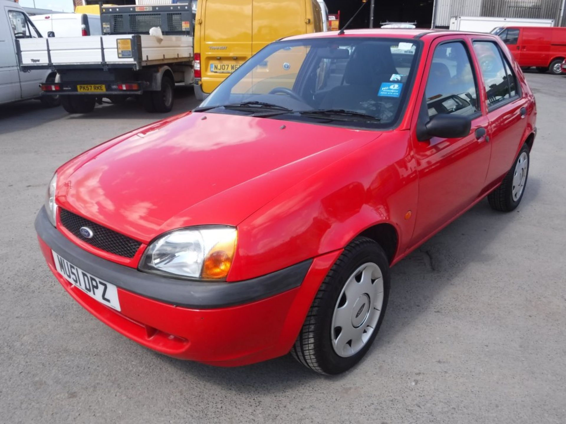 51 reg FORD FIESTA ENCORE TD HATCHBACK, 1ST REG 09/01, TEST 08/16, 36324M, V5 HERE, 1 OWNER FROM NEW - Image 2 of 5