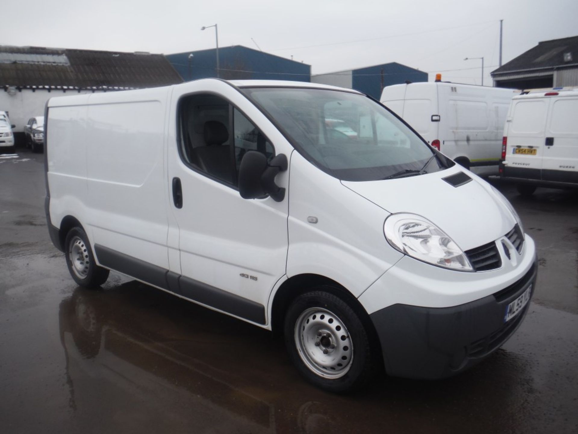 59 reg RENAULT TRAFIC SL27+ DCI 115, 1ST REG 11/09, TEST 12/15, 196940M, WARRANTED, V5 HERE, 1 OWNER