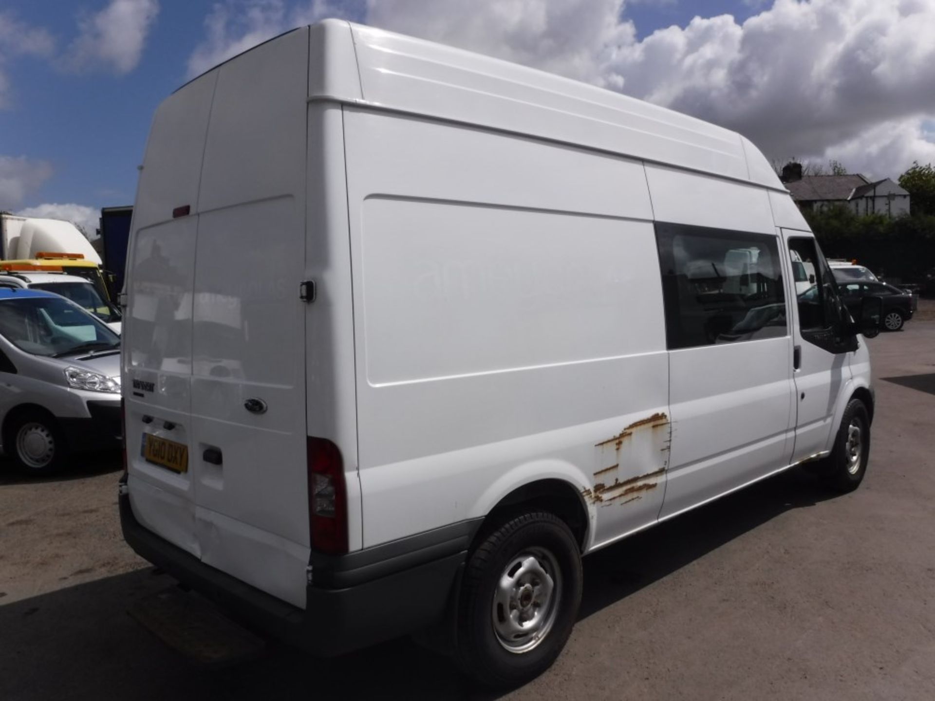 10 reg FORD TRANSIT 115 T350L RWD, 1ST REG 06/10, TEST 09/15, 169134M WARRANTED, V5 HERE, 1 OWNER - Image 4 of 5