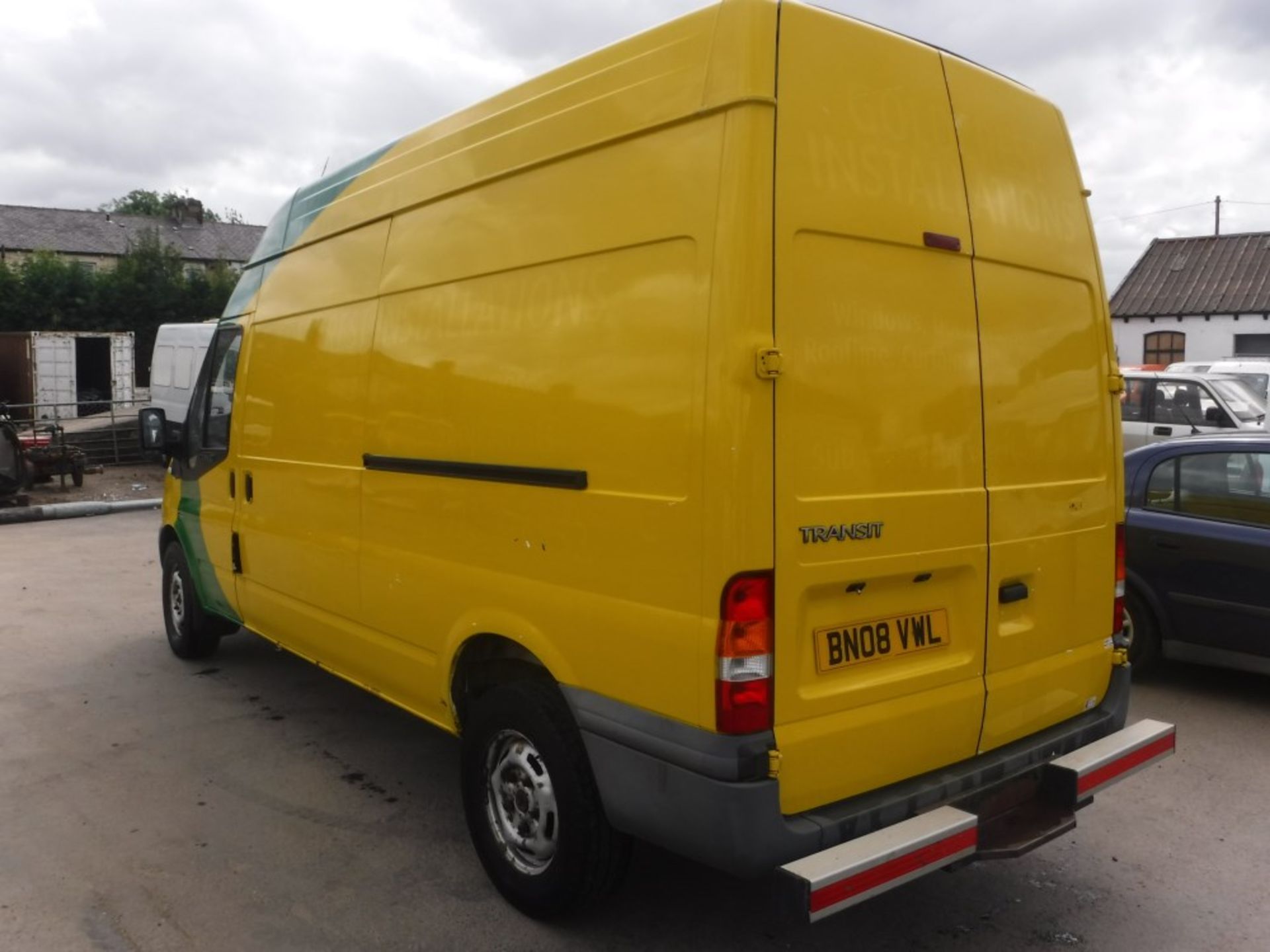 08 reg FORD TRANSIT 115 T350L RWD, 1ST REG 05/08, 124961M WARRANTED, V5 HERE, 1 FORMER KEEPER [NO - Image 3 of 5