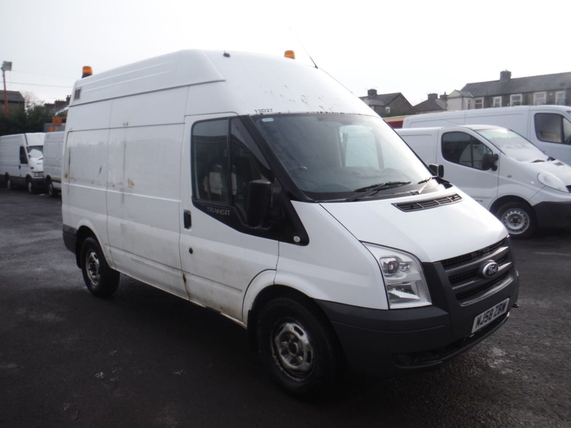 58 reg FORD TRANSIT 115 T350M RWD, 1ST REG 02/09, TEST 11/15, 112103M, V5 HERE, 1 FORMER KEEPER (