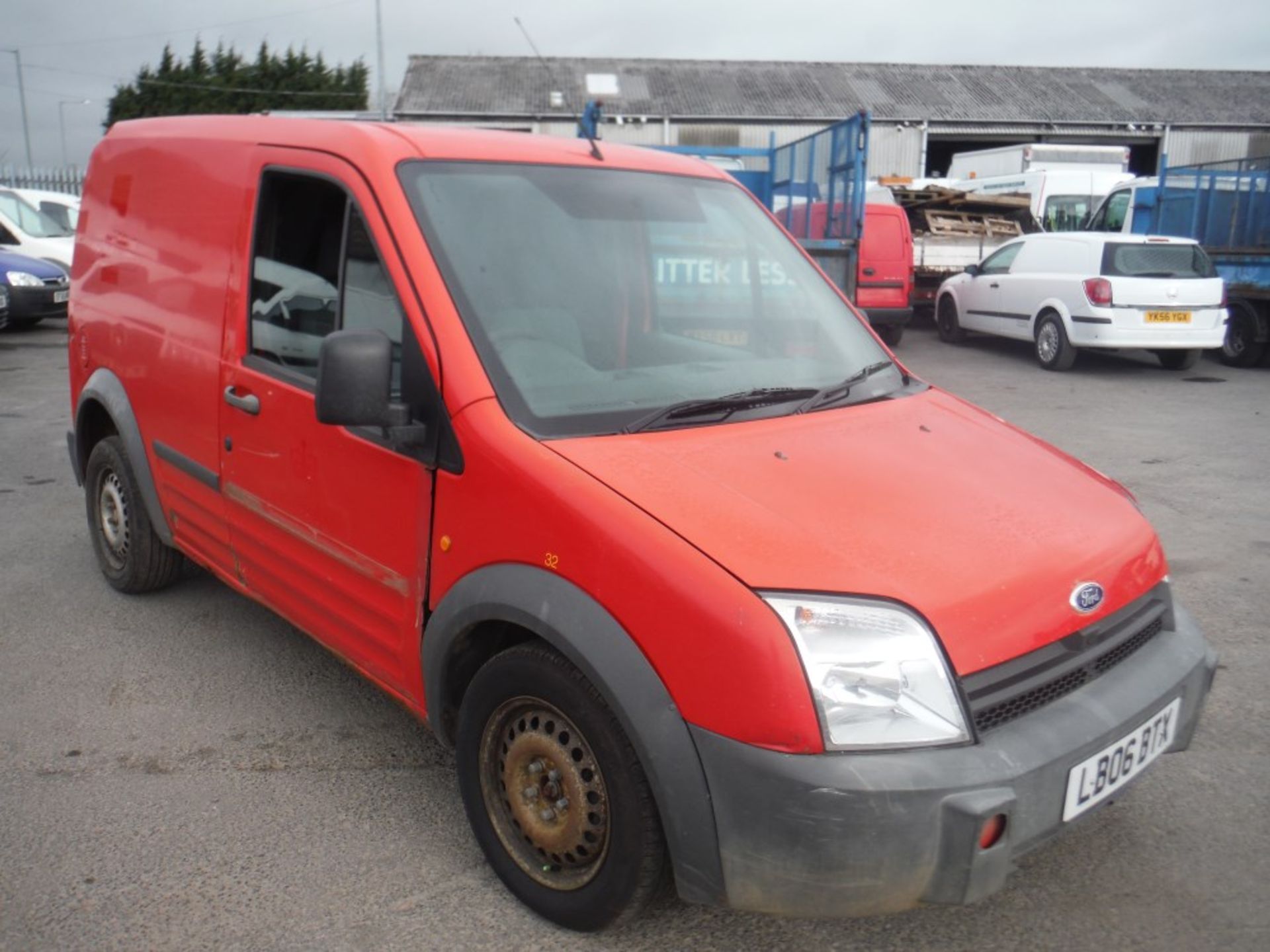 06 reg FORD TRANSIT CONNECT L200 TD SWB, 1ST REG 07/06, 158000M WARRANTED, V5 HERE, 1 OWNER FROM NEW