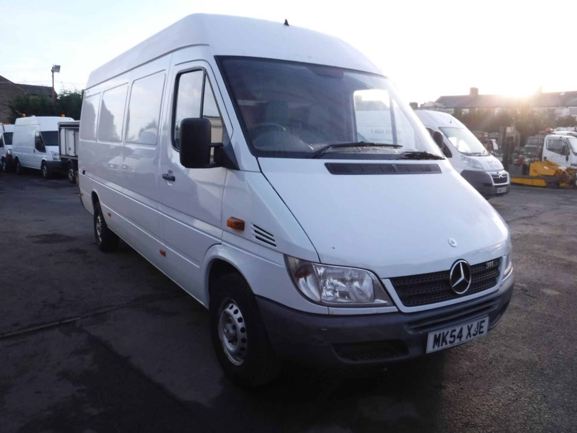 54 reg MERCEDES SPRINTER 311 CDI MWB PANEL VAN, 1ST REG 10/04, TEST 07/16, V5 HERE, 1 FORMER