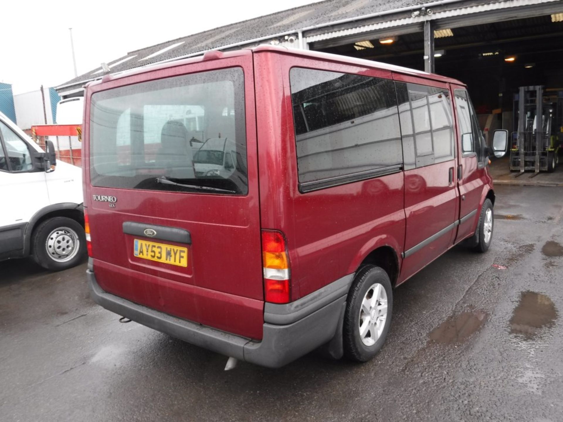 53 reg FORD TRANSIT TOURNEO MINIBUS,1ST REG 09/03, TEST 03/16, 281481M NOT WARRANTED, V5 HERE, 2 - Image 4 of 6