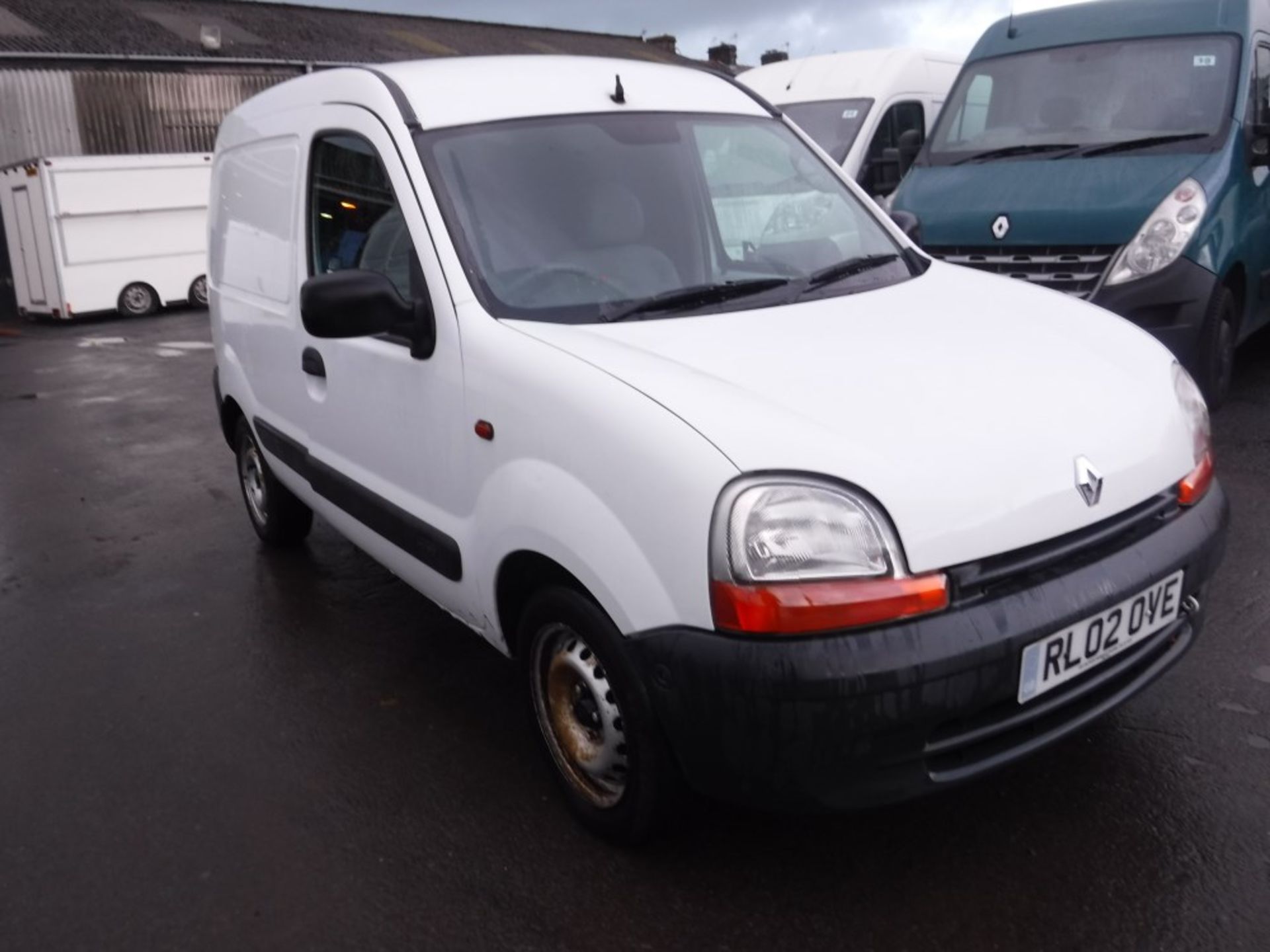 02 reg RENAULT KANGOO SL17 DCI 70, 1ST REG 07/02, 85582M WARRANTED, V5 HERE, 1 FORMER KEEPER [+