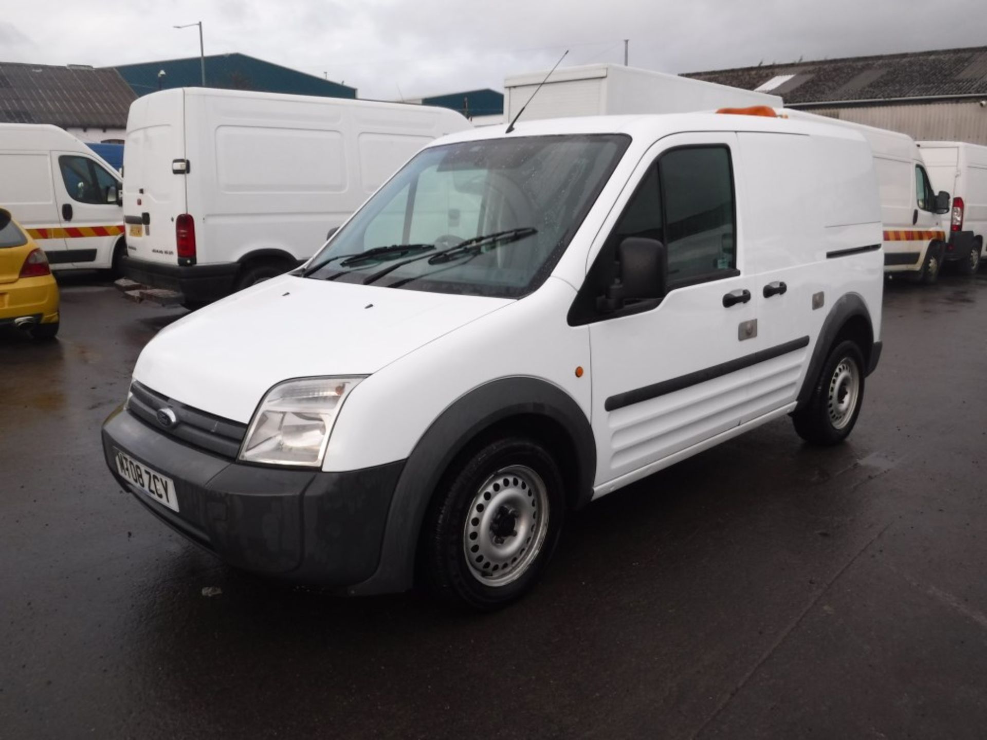 08 reg FORD TRANSIT CONNECT T200 L75, 1ST REG 07/08, TEST 08/16, 157719M, V5 HERE, 1 FORMER - Image 2 of 5