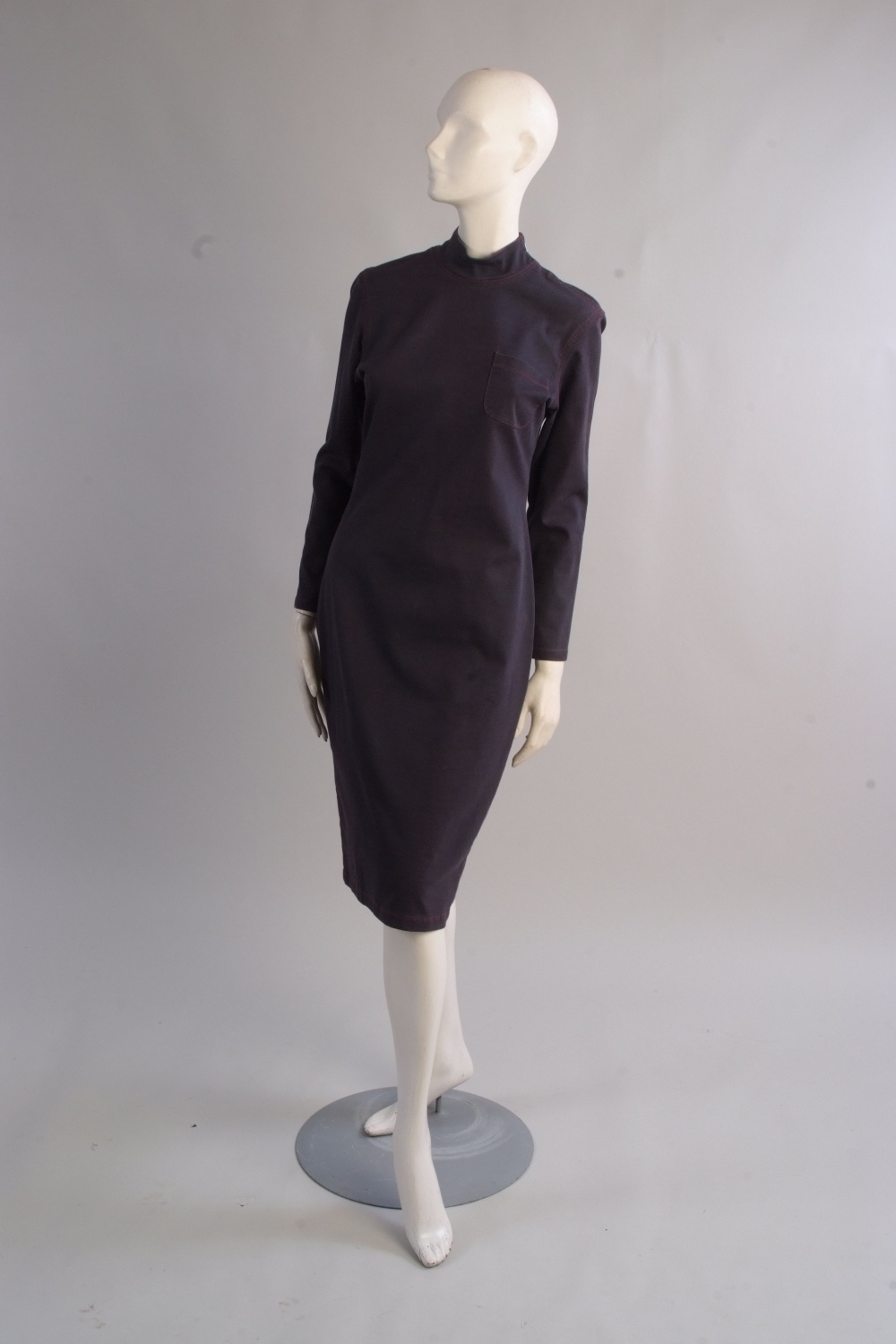 A 'Jean Paul Gaultier' jean dress.  Soft