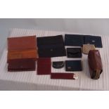 A Collection of Leather Wallet's and Pur