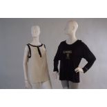 Two 1970's 'Chanel' T-shirt/Tops. To inc
