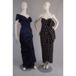 Two 1980's 'Victor Costa' Ball gowns. To