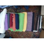 A box of wool dressmaking fabrics 18 pie