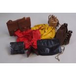 A Collection of Vintage HandBags. To inc