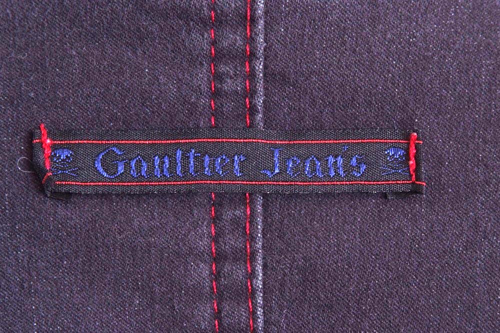 A 'Jean Paul Gaultier' jean dress.  Soft - Image 7 of 8