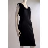 A Black 'Fendi' Roma Cocktail Dress.  Th