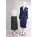 A 'Celine' Paris wool skirt & Jacket, Gr