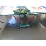 A Kettler table tennis table