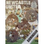 Newcastle United FC match day programmes