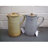 Two Hinchcliffe and Barber coffee pots,