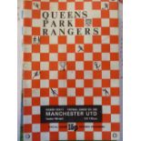 Queens Park Rangers match day programmes