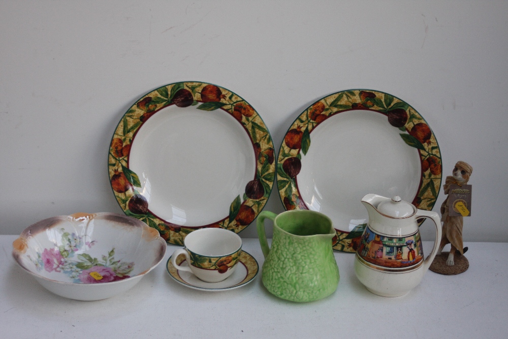 A quantity of ceramics to include Wade,