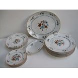 Royal Worcester 'Lucerne' c 1967 part di