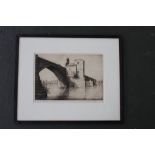 E Mary Shelley, Le Pont d'Avingnon, ething series number 70/150, signed in pencil lower right,