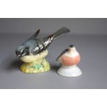 A Beswick figure of a Gray Wagtail with