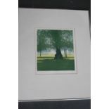 P Bissen, Summer, artist proof print num