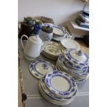 A quantity of ceramics and stoneware to include Denby Pottery, Cauldron, Crown Dynasty,