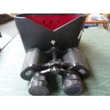 A pair of Carl Zeiss Jenna binoculars in case 8 x 30