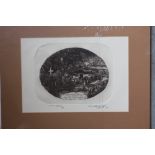 Kenneth Lynch, Heavy Horses, engraving edition print number 2/45, signed and dtae '87' lower right,