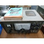 A vintage K.W. "Vanguard" radio made by K.W.