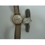 A gentleman's Longines wristwatch,