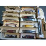 Forty eight boxed 'Days-Gone' vehicles and other modes of transport