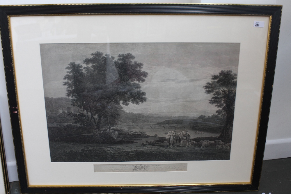 After Claude Lorrain, engraving by John Boydell, - Image 2 of 4