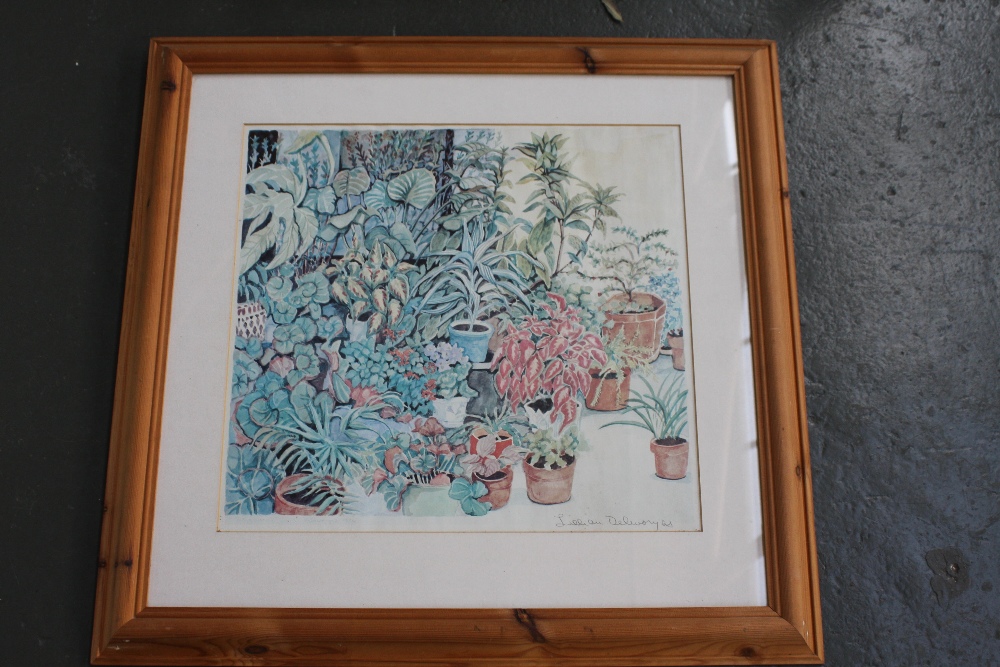 Pauline Marshall, Anemones' watercolour on paper, signed lower right, framed mounted and glazed, - Image 4 of 8