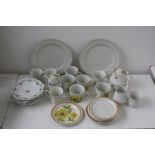 A quantity of china to include Royal Doulton Lambeth Stoneware,