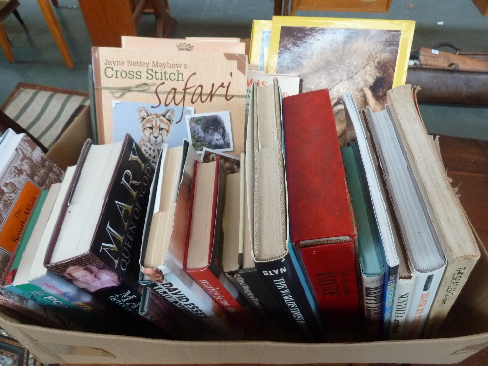 A box of various books, including Mary Queen of Scots, - Image 2 of 3