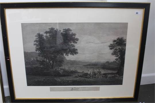 After Claude Lorrain, engraving by John Boydell, - Image 4 of 4