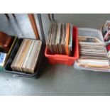 Eight boxes of country and western LP's, including Jimmie Rodgers,