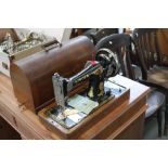 A Singer sewing machine