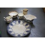 A selection of ceramics including F & Sons Ltd Halford, Burslem,